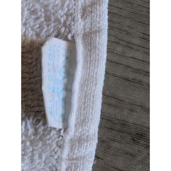 Vintage Cannon Floral Cotton Bath Towel With Yellow & Orange Roses Pattern - Picture 4 of 4